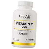 Vitaminas C, askorbo rūgštis, vitaminas C 1000 kapsulių, Ostrovit (36250069) 120caps
