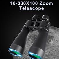 10-380x100 Galingas žiūronas Didelio nuotolio teleskopas Priartinimas Hd Bak4 Didelis padidinimas Profesionalus monokuliaras turizmui lauke only Binoculars