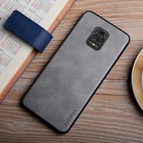 Odinis dėklas, skirtas Xiaomi Redmi Note 9 Pro 9S 9T, šilkinis telefono dangtelis, skirtas redmi note 9 pro dėklui Redmi Note 9S šviesiai pilka spalva