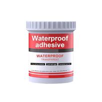 Skaidrūs vandeniui atsparūs klijai nuo nutekėjimo sandarinimo priemonė Roof Broken Vandens pagrindu pagamintas Sealant Plus šepetys 100/300 ml One Size