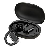 Belaidės Bluetooth 5.4 ausinės su ausies lankeliu, ausinės su LED ekranu, vandeniui atsparios laisvų rankų įrangos, HiFi stereo, triukšmo slopinimo ausinės