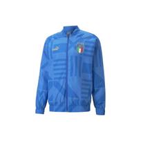 Puma 2022-2023 Italija Logo Spausdinti Laisva Striukė su užtrauktuku Vyriškos striukės Mėlynos 767053 XL blue