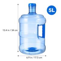 Vandens butelis 5 l / 7,5 l nešiojamas vandens kibiras, storas mineralinio vandens laikymo kibiras, dozatoriaus statinė, skirta stovyklavimui lauke