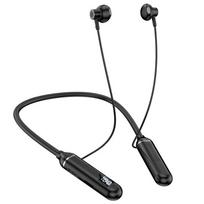 Naujos kaklo Bluetooth ausinės Universalios belaidės kaklo dėvimos pusiau į ausį sportinės Bluetooth juoda