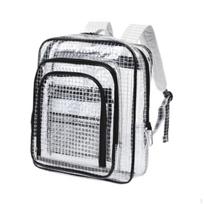 Kuprinės organizatorius įrankiams, PVC tinklinis maišelis švarioms patalpoms, naudojamas elektrikų 35cmx15cmx40cm_Black