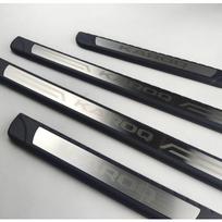 For Skoda Karoq Accessories car door sill scuff plate protcover cover Threshold pedal exterior car-styling parts 2018 sidabras