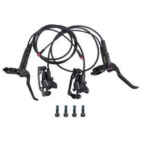 1 pora elektrinio dviračio dviejų stūmoklių diskiniai stabdžiai elektrinio dviračio aliuminio lydinio maitinimo išjungimo hidrauliniai diskiniai 1 pair Oil brake front, rear