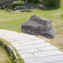 Dirbtinio kraštovaizdžio akmuo, dirbtinio smiltainio, lengvas, natūralios tekstūros imitacijos akmuo biurui gray 33x23x23cm