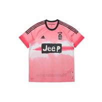 Adidas X Human Race Pharrell Williams AU Žaidėjo Edition Juventus Marškinėliai 20-21 Sezonas Vyriški Viršutiniai Drabužiai Rožiniai GJ9096 S