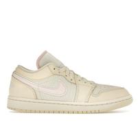 Air Jordan 1 Low SE Muslin Legend Pink Moteriški sportbačiai Rudo Sail Kokoso Pieno FQ1925-100 41