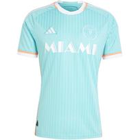 adidas Inter Miami CF 2024 Trečiasis marškinėlis Easy Mint Vyriški viršutiniai drabužiai Mėlyni JE6079 L
