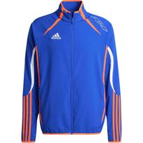 Adidas F50 austinė striukė, patogi, madinga, minkšta, retro sportinė striukė su apykakle, ryškiai mėlyna, IY3826