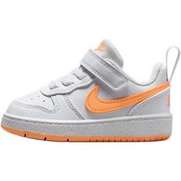 Nike Court Borough Low Recraft TD Baltos Persiko Kremo Kūdikio Sportbačiai DV5458-119 22