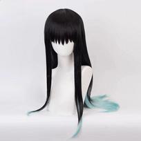 Anime Tokitou Muichirou Cosplay Perukas Muichiro Tokito Perukas Karščiui Atsparus Sintetinių Plaukų Perukai as the picture-