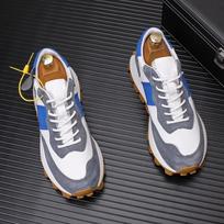 Madingi nauji vasariniai kvėpuojantys Forrest Gump vyriški batai storas padas laisvalaikio bėgimo sportiniai bateliai Zapatillas Hombre a20 38 pilka spalva