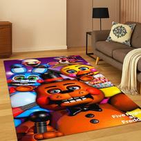 3D F-FNAF žaidimo animacinis kilimas kilimėlis miegamajam svetainei sofai prie durų namų dekoravimui, vaikų žaidimų zonos kilimėlis neslystantis Kalėdų dovana 40x60cm
