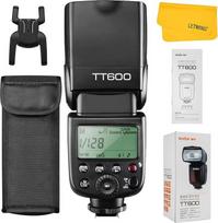 "Godox TT600" 2.4G belaidė blykstė Speedlite Master/Slave su integruota paleidimo sistema, skirta "Canon Nikon" "Pentax" "Olympus" "Fujifilm" "Panasonic" (TT600)