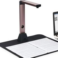 "Kalopsia" 13 MP profesionalus knygų skaitytuvas: Daugiakalbis USB dokumentų skeneris klasės susitikimams, 3 lygių LED HD nešiojamasis knygų skeneris, daugiakalbė USB dokumentų kamera, skirta klasės susitikimams
