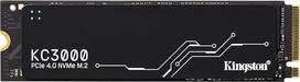 "Kingston" KC3000 PCIe 4.0 NVMe M.2 SSD - didelio našumo saugykla staliniams ir nešiojamiesiems kompiuteriams -SKC3000S/2048G, SKC3000D2048G, juoda, 2048GB, kietasis diskas