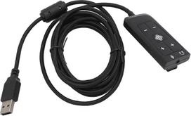 "Kingston Cloud II" žaidimų ausinėms skirtas USB ir 3,5 mm lizdo garso plokštės adapteris 7.1 kanalo USB garso plokštė, skirta PS5 serijos X S