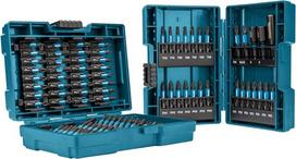 "Makita" E-03109 Smūginių juodų antgalių rinkinys 90 dalių PH, PZ, T antgaliai 25 ir 50 mm, galvutės su veržliarakčių įdėklais
