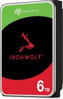 "Seagate IronWolf" 6 TB vidinis kietasis diskas NAS HDD, 3,5 colio, 5400 aps./min, 256MB spartinančioji atmintis, SATA 6Gb/s, sidabrinis, duomenų gelbėjimo paslaugos (ST6000VN006)