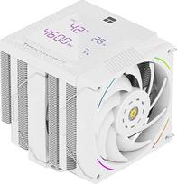 "Thermalright TR Phantom Spirit 120 Digital SNOW" CPU oro aušintuvas, 7 šiluminių vamzdelių CPU aušinimas, dvigubas 120 mm PWM ventiliatorius, palaiko AM4/AM5/Intel lga1700/115X/1200/1851, kompiuterio aušintuvas
