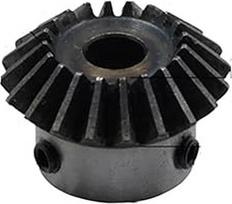 1 x kūginis krumpliaratis 1 m 20 dantų vidinė anga 5/6/7/8 mm krumpliaratis 90 laipsnių sukibimo kampas plieninė krumpliaračio varžto anga M5 (5 mm)