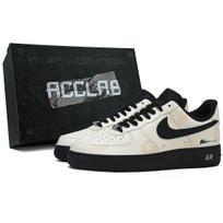 Nike Air Force 1 07 Atsparūs trinčiai Didinantys aukštį Žemi Krepšinio Batai Vyriški Smėlio spalvos CW2288-001(Komanda1605--) 45