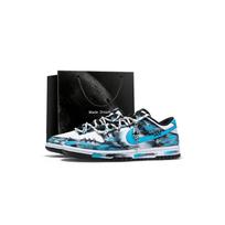 Nike Dunk Atsparūs slydimui Atsparūs dilimui Žemi Skateboard batai Vyriški Juodi Balti Mėlyni DD1391-100(Team1326-SBOX) 41