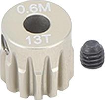 3,175 mm Ritzel, hochhart, verschleißfest, robust, langlebig, universell für 1/8 und 1/10 RC-Kletterautos (13T)