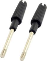 cablecc 30 vnt. varžtų su galvutėmis #4-40 UNC 47 mm ilgio nerūdijančio plieno perdangos kompiuterio kabeliui
