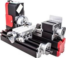 DIY-Tool Big Power Mini-Drehmaschine For Metall, 20 W, .000 U/min Motor, Ein Satz Miniatur-Metall-Multifunktionsmaschine Klein und tragbar