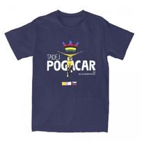 Men's Tadej Pogacar Cycling Pogi Team T-Shirts Cotton Clothing 2025 Summer Tour-De France Women Short Sleeves O-Neck Tshirt Tops XXXXL