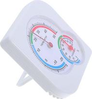 LABRIMP Analoginis drėgmės matuoklis ir termometras vidaus ir išorės patalpoms su menine medžiaga Leicht Ablesbares Zifferblatt Genaue Temperatur und Luftfeuchtigkeitsmessung für Zuhause und Garten