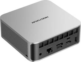 Mini kompiuteris MINIS FORUM AI X1-255, AMD Ryzen 7 255 (8C / 16T, iki 4,9 GHz), HDMI / DP / USB4 (4K @ 120 Hz), USBA X 3, 2,5G LAN, "Wi-Fi 7" / BT5.4, "Oculink" palaikymas (be SSD / RAM)