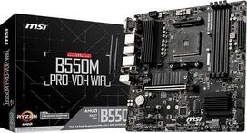 MSI MAG B550M Mortar WiFi AMD AM4, DDR4, M.2 USB 3.2 Gen 2, WLAN 6 HDMI M-ATX žaidimų pagrindinė plokštė, AMD Ryzen™ 5000 procesoriai