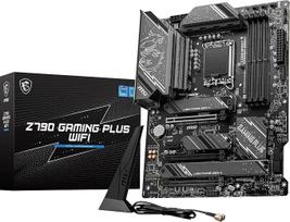 MSI Z790 Gaming Plus WiFi pagrindinė plokštė, ATX - palaiko 12, 13 ir 14 kartos "Intel Core" procesorius, LGA 1700 - "DDR5 Memory Boost 7200+MHz/OC", 1 x PCIe 5.0 x16, 4 x M.2 Gen4, 2,5G LAN, "Wi-Fi 6E