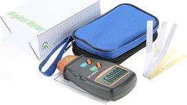 Nekontaktinis skaitmeninis tachometras DT-2234C + Nekontaktinis skaitmeninis LCD foto tachometras Mini RPM matuoklis