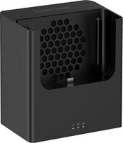 NETGEAR Nighthawk 2 prievadų "Gigabit Ethernet" prijungimo stotelė (MD200) - maitinimo šaltinis ir laidinės jungtys "Nighthawk M7 Ultra" arba "Pro", M7, M6 Pro, M6 arba M3 mobiliesiems maršrutizatoriams Aktyvus ventiliatorius