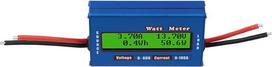 Nuolatinės srovės galios analizatorius nuo 0 iki 100 A LCD Skaitmeninis saulės ir vėjo energijos analizatorius - 4-60 V Spannung 0,01 a/0,01 V Auflösung 0,001 Ω Shunt-Dual-Line-Display (84 x 50 x 20 mm)