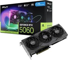 PNY GEFORCE RTX™ 5060 8GB ARGB Overclocked Triple Fan DLSS 4 vaizdo plokštė