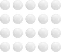 QUARKZMAN 50 Stück POM Lagerkugeln 1/2" 12.7mm Solide Kunststoff Lagerkugeln Präzisions POM Kugeln