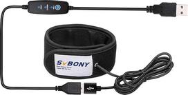 SVBONY SV172 objektyvo šildytuvas su USB temperatūros reguliatoriumi, objektyvo okuliaro šildytuvas, 320 mm fotoaparato teleskopas nuo rasos drėgmės rūko