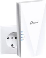 TP-Link RE500X WiFi 6 WLAN kartotuvo stiprintuvas AX1500 (1200Mbps 5GHz, 300Mbps 2,4GHz, Gigabit prievadas, suderinamas su visais WLAN maršrutizatoriais, įskaitant "Fritzbox")