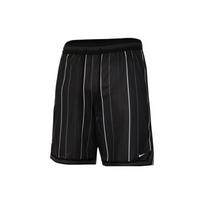 Nike Dry Striped Drawstring Krepšinio Bėgimo Treniruočių Kvėpuojantys Laisvi Atsitiktiniai Šortai Vyriški Šortai Juodi DX0254-010 M black