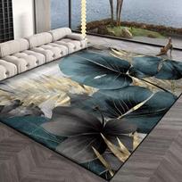 Modernus Kilimas Svetainei 3D Gėlių Rašto Spaudinys Grindų Kilimėlis Didelis Miegamajam Prieškambariui Neslystantis Kilimas Sofai Kavos Stalui Kilimėlis Plaunamas 60x90cm door mat