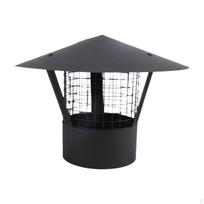 Kamino dangtis Židinio dangtis Apsauginis Lengvas Kvėpuojantis Vėdinimo Stogo Vėdinimo Anga Fit for 125mm Pipe