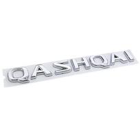 ABS Automobilio Galinio Bagažinės Šono Emblema Raidžių Lipdukas QASHQAI Ženklelis J11 J10 Stiliaus Modifikacija Išoriniai Priedai sidabras