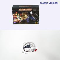 LED apšvietimas, suderinamas su LEGO 42154 Ford GT sportinio automobilio Tech modeliu, Atnaujinimas Nuotolinio valdymo pultelis Šviesos blokelis Šviesos girlianda (2 modeliai)-LEGO rinkinys nepridedamas Classic Version